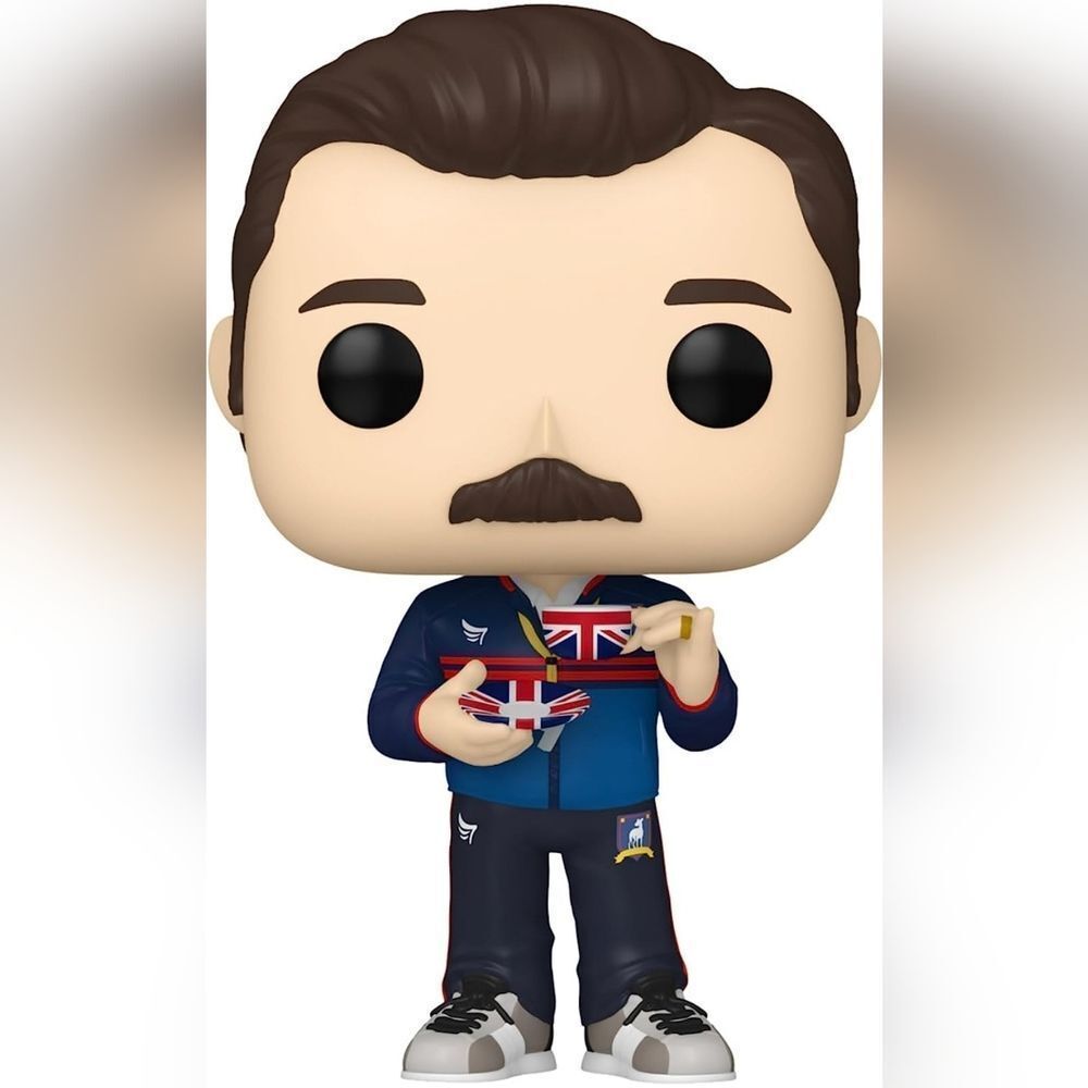 🔸️NIB Funko Pop Ted Lasso w/Teacup Figurine #1356